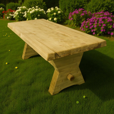 Gartentisch Massivholz - KDI - Elstertal