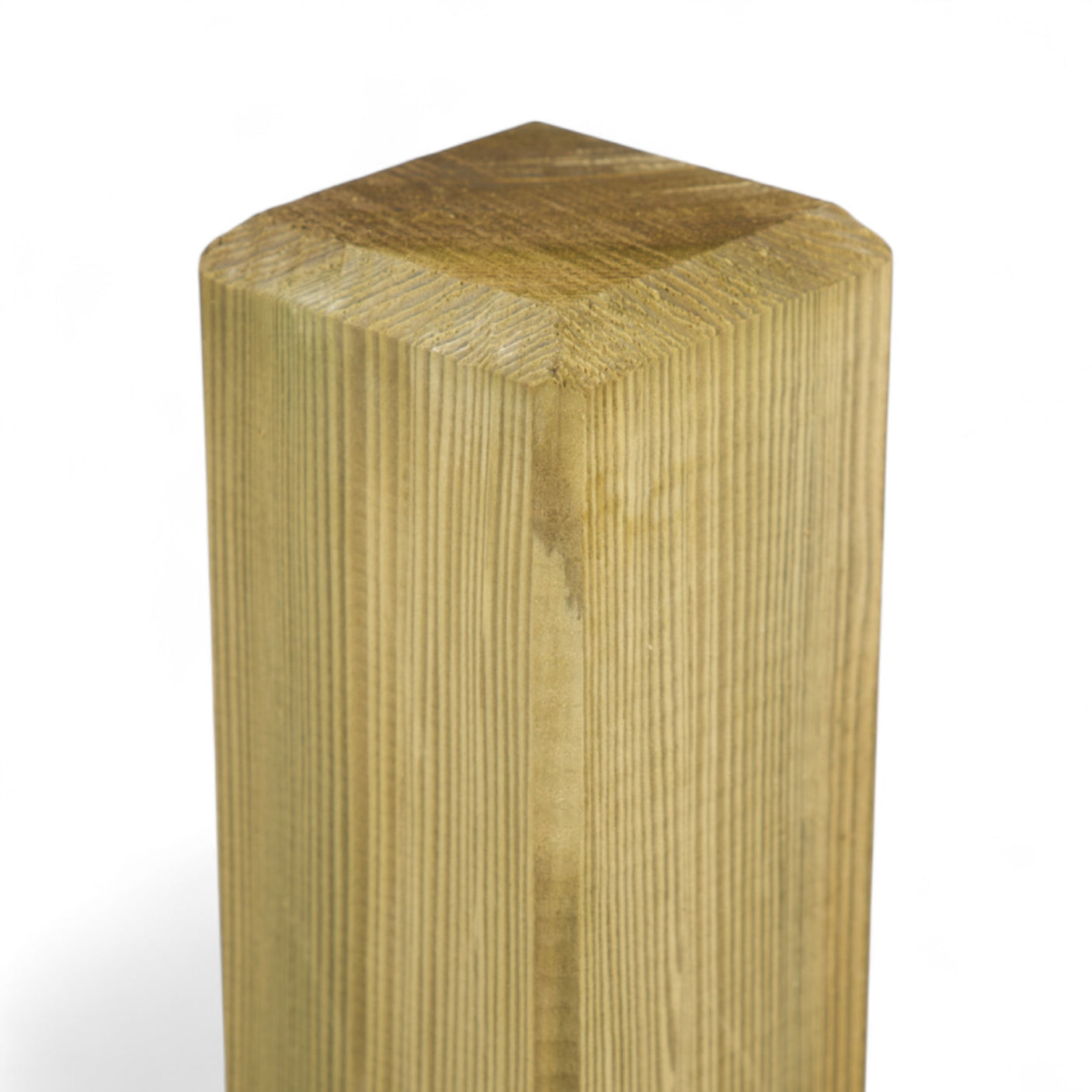 Vierkantpfosten Stumpf - Kiefer - KDI Grün