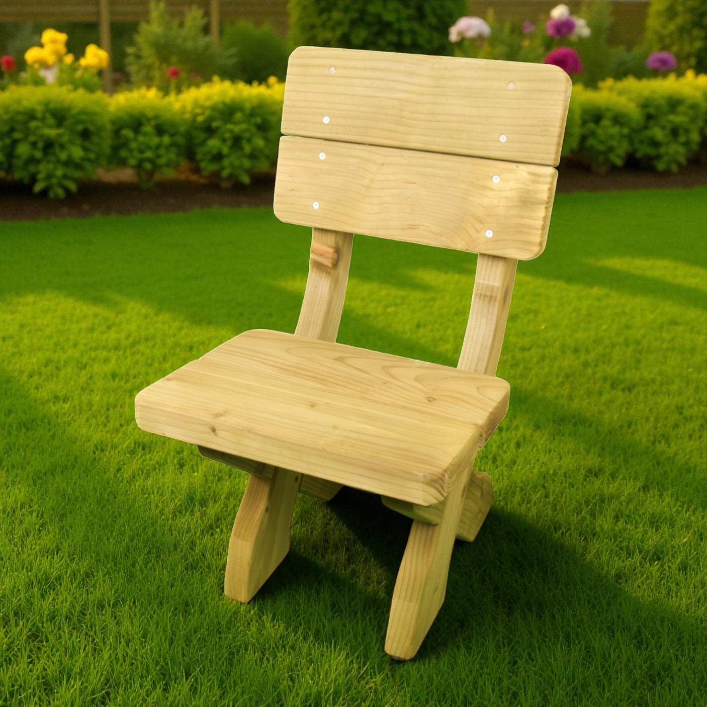 Gartenstuhl Holzstuhl - Hennetal