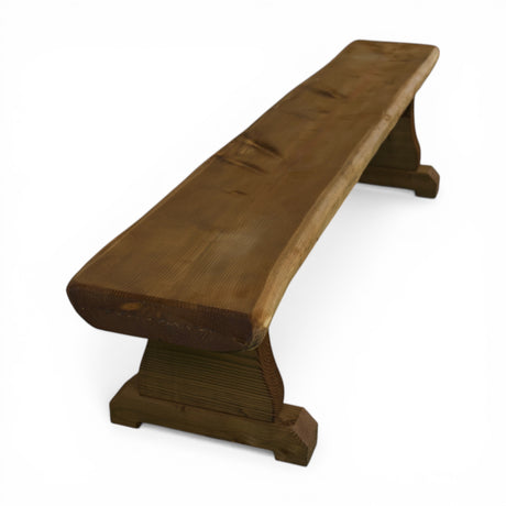 Gartenbank Holzbank ohne Lehne - KDI - Douglasie - Sorpetal