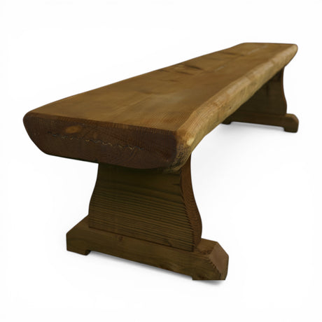 Gartenbank Holzbank ohne Lehne - KDI - Douglasie - Sorpetal