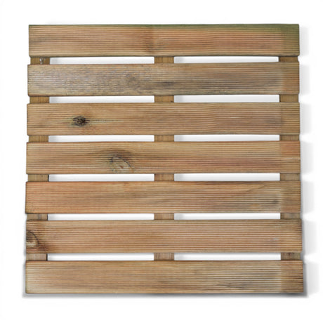 Holzfliesen Terrassenfliesen – KDI Braun