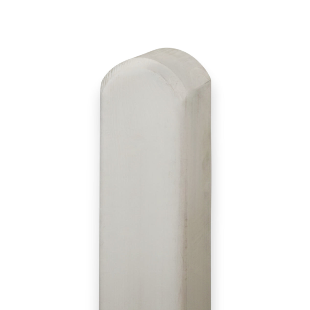 Vierkantpfosten stumpf -  Friesenzaunpfosten - Beige Lasiert 9 x 110 cm
