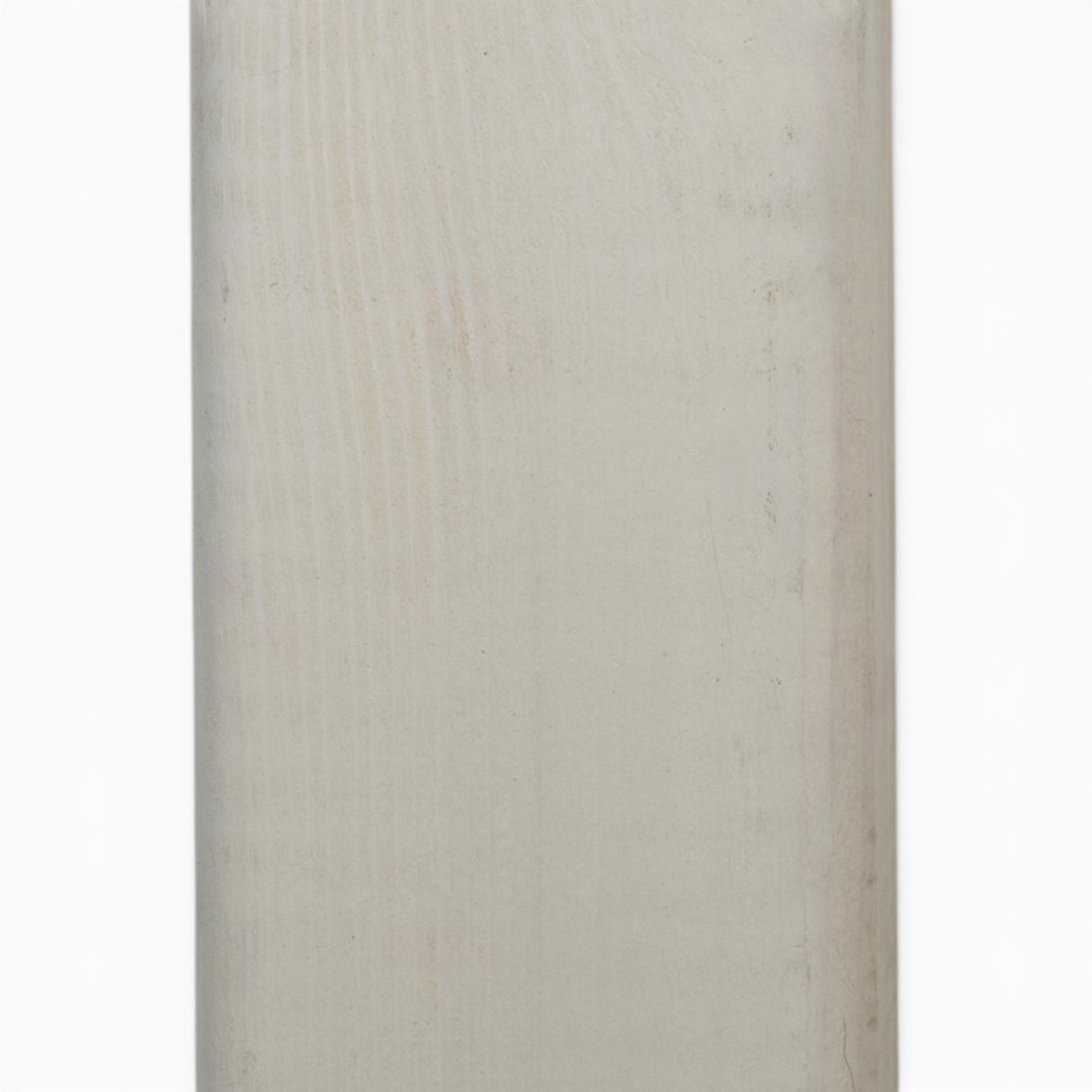 Vierkantpfosten stumpf -  Friesenzaunpfosten - Beige Lasiert 9 x 110 cm