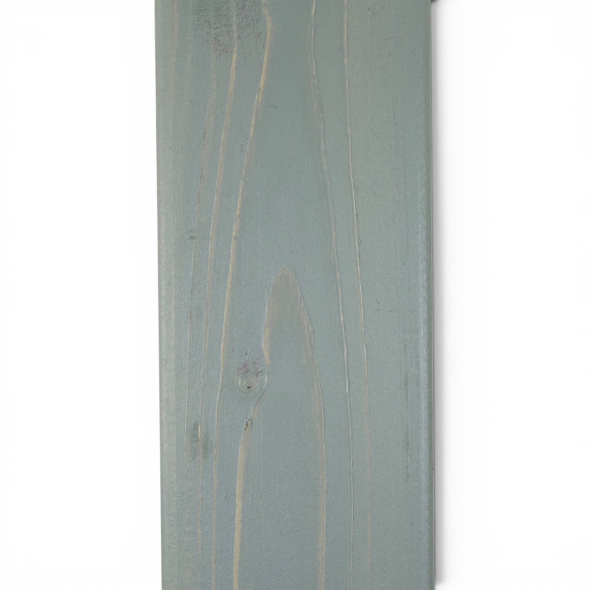 Vierkantpfosten stumpf -  Leimholzpfosten - Grau Lasiert 9 x 110 cm