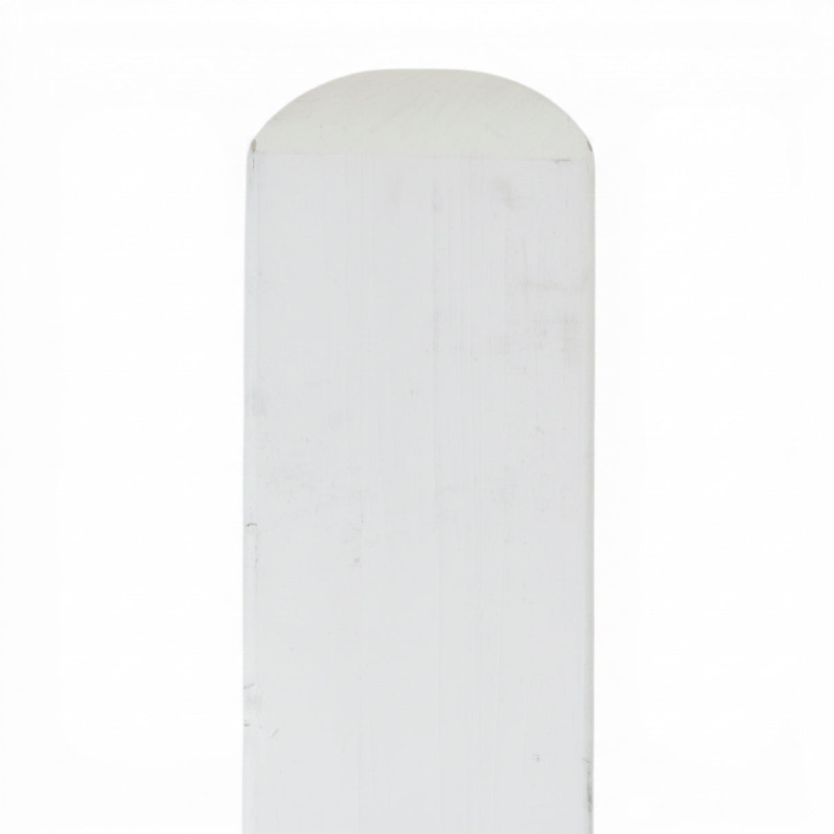 Vierkantpfosten stumpf -  Leimholzpfosten - Weiß Lasiert (B-Ware) 9 x 110 cm