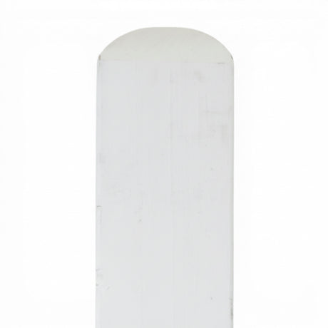 Vierkantpfosten stumpf -  Leimholzpfosten - Weiß Lasiert (B-Ware) 9 x 110 cm