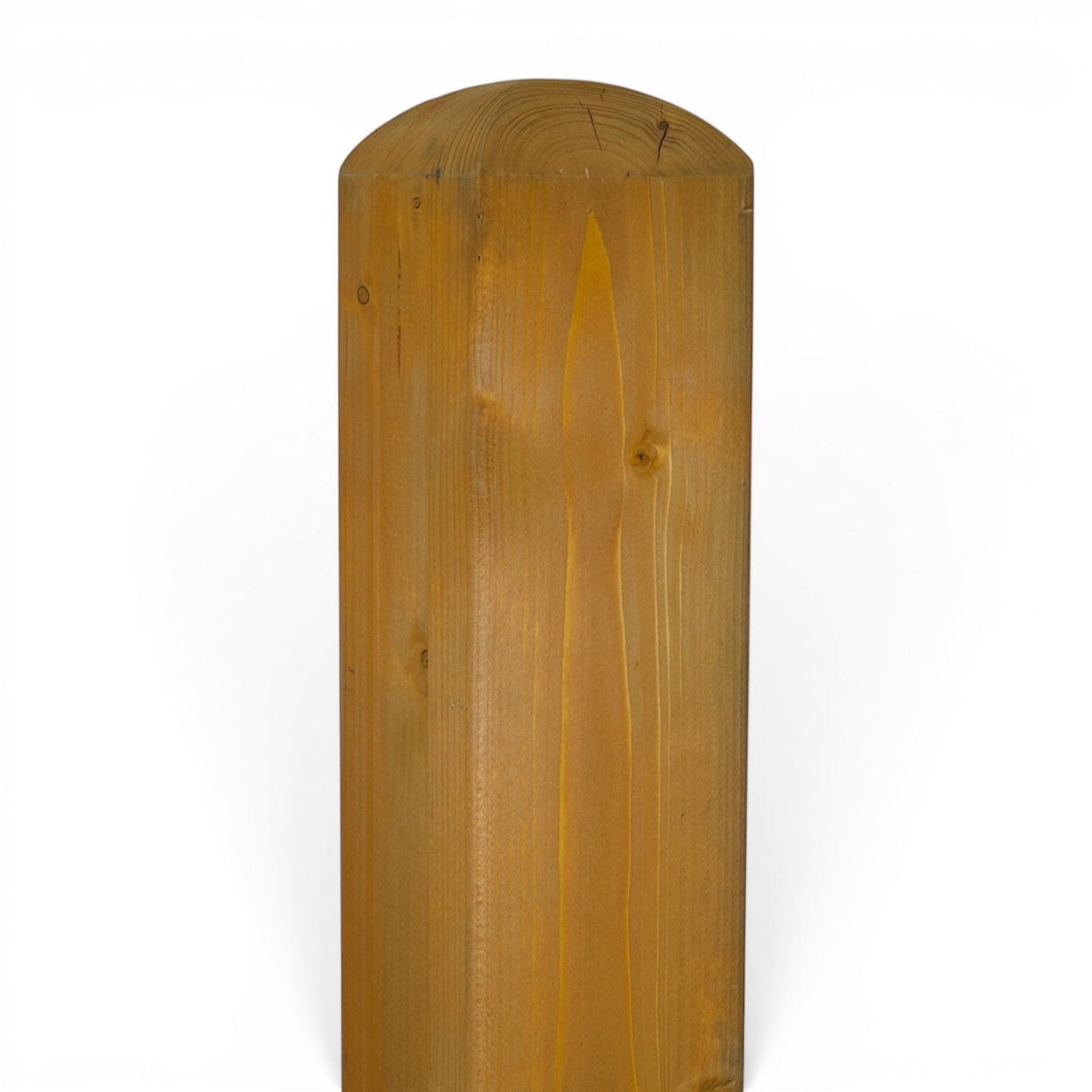 Vierkantpfosten stumpf -  Leimholzpfosten - Honig Lasiert 9 x 110 cm