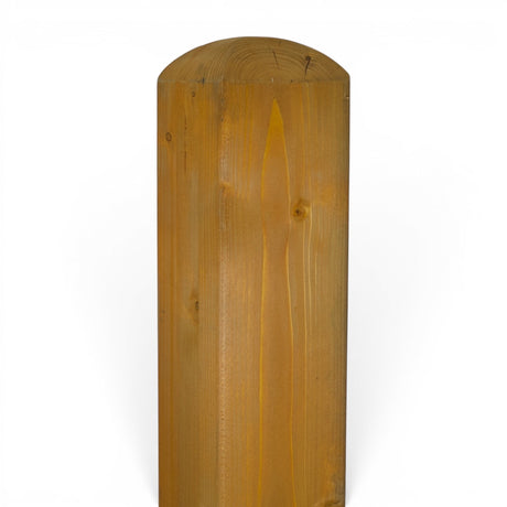 Vierkantpfosten stumpf -  Leimholzpfosten - Honig Lasiert 9 x 110 cm