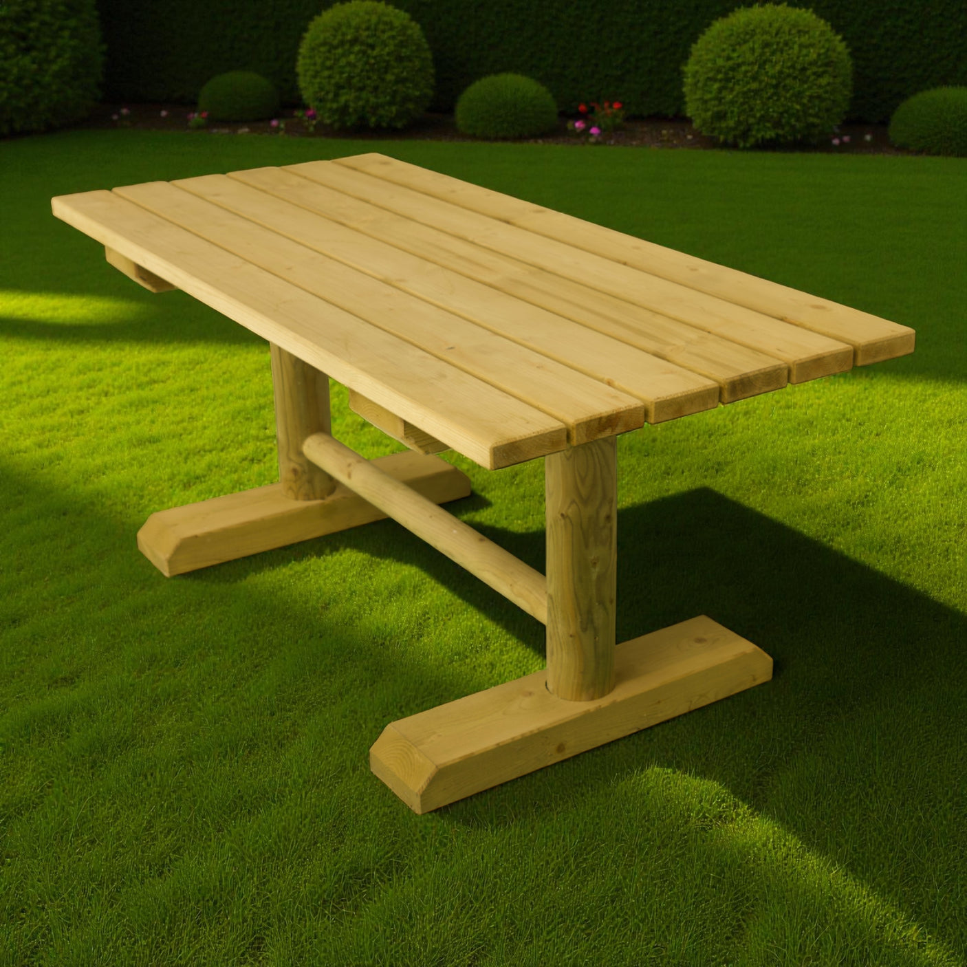 Gartentisch Massivholz - KDI - Oestertal