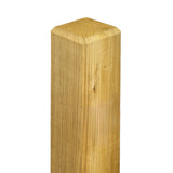 Vierkantpfosten Stumpf - Kiefer - KDI Grün