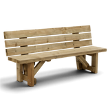 Gartenbank Holzbank - KDI - Sorpetal