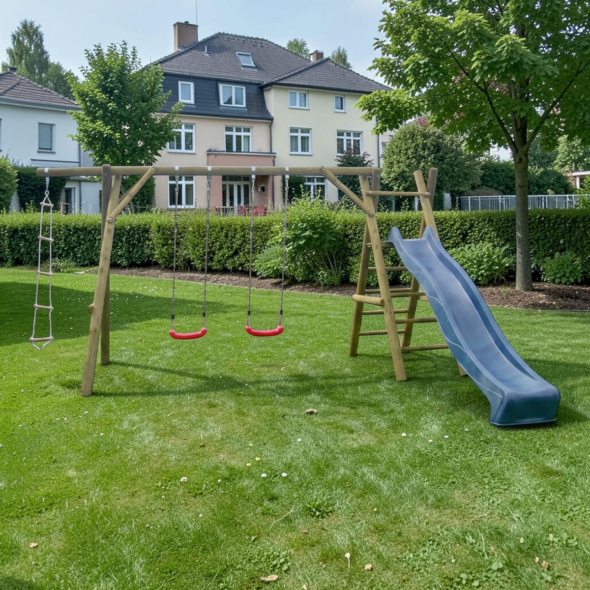 Spielgerüst Rutsche Schaukel - Soest - KDI