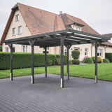 Einzelcarport Willingen - KDI / Lasiert / Douglasie