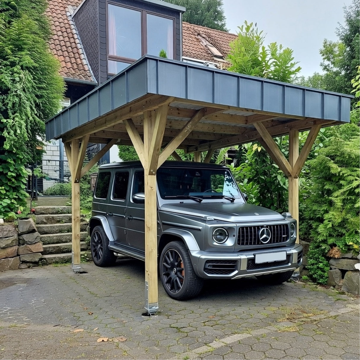Einzelcarport Arnsberg - KDI - Premium