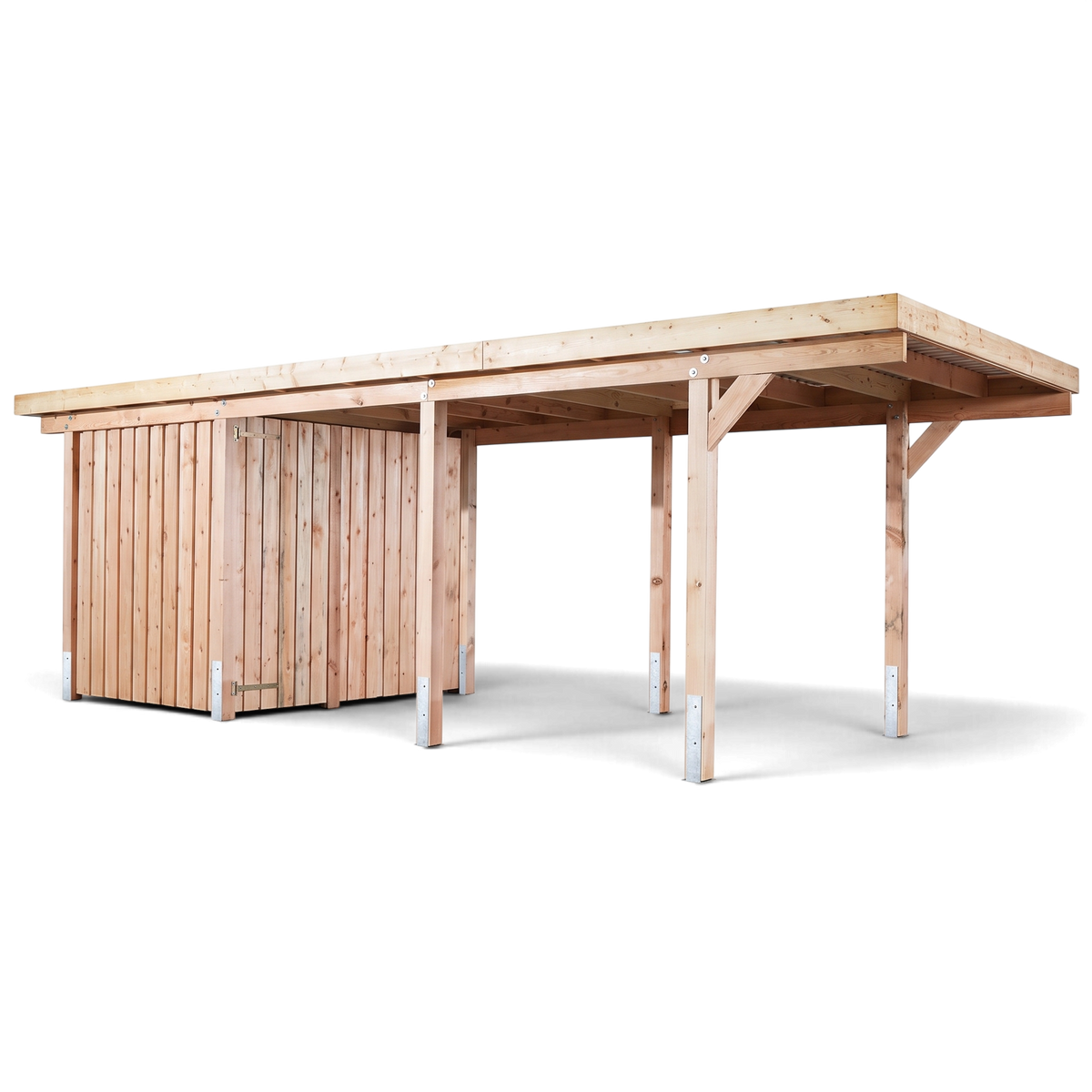 Einzelcarport Olsberg - KDI / Douglasie