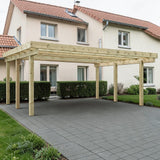 Doppelcarport Olpe - KDI / Douglasie