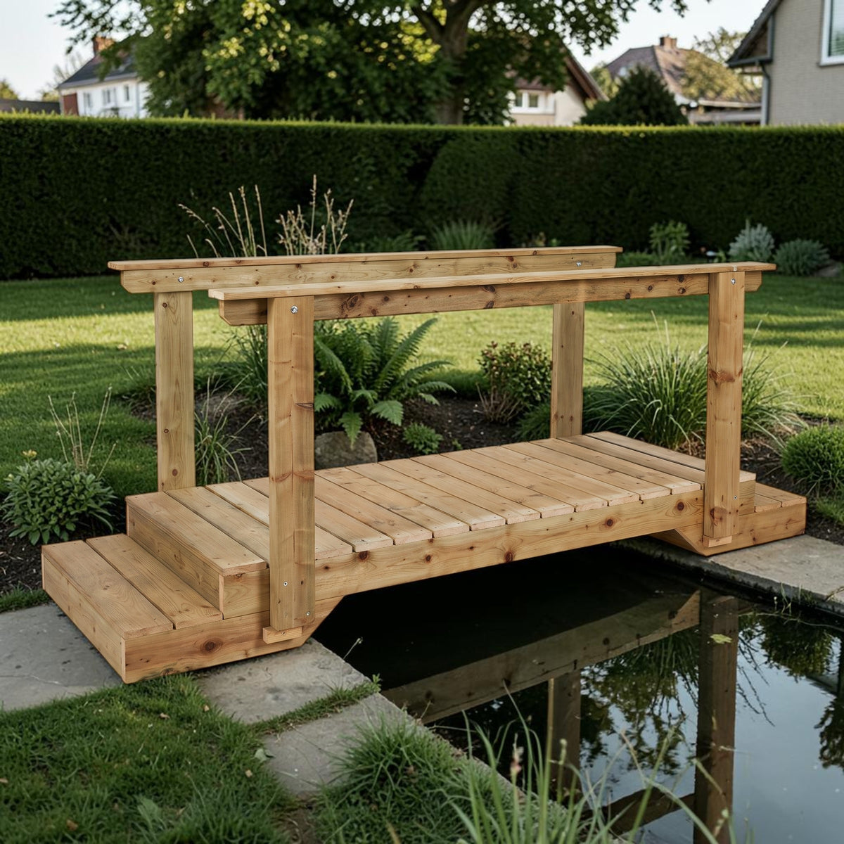 Teichbrücke Bamenohl - Natur