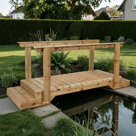 Teichbrücke Bamenohl - Natur