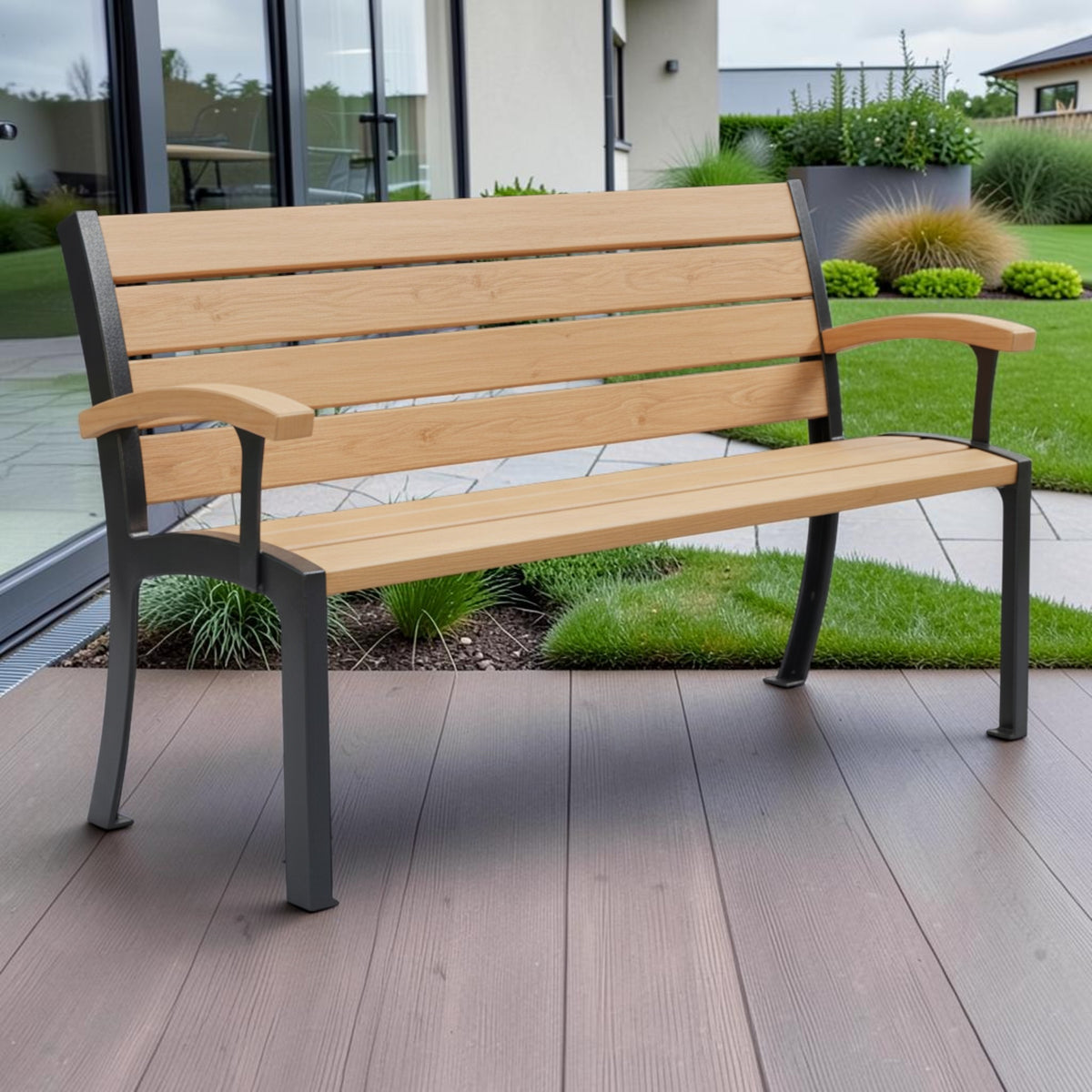 Designbank Holzbank - Douglasie - Iseketal