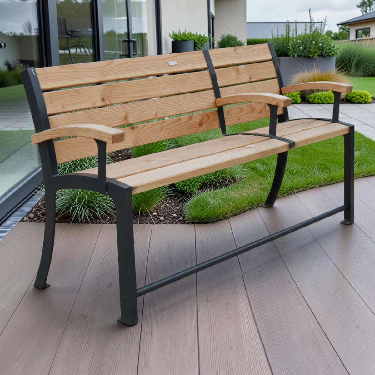 Designbank Holzbank - Douglasie - Silberbachtal