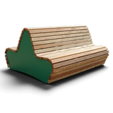 Designbank Holzbank - Glindetal - Douglasie