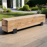 Holzbank Stammbank - Reisetal - Natur / KDI