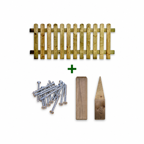 Gartenzaun Komplettset