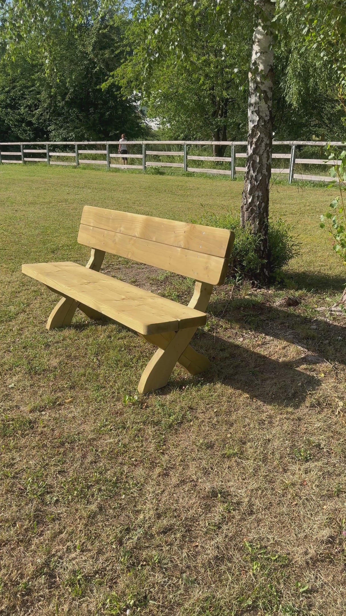 Gartenbank Holzbank - Hennetal