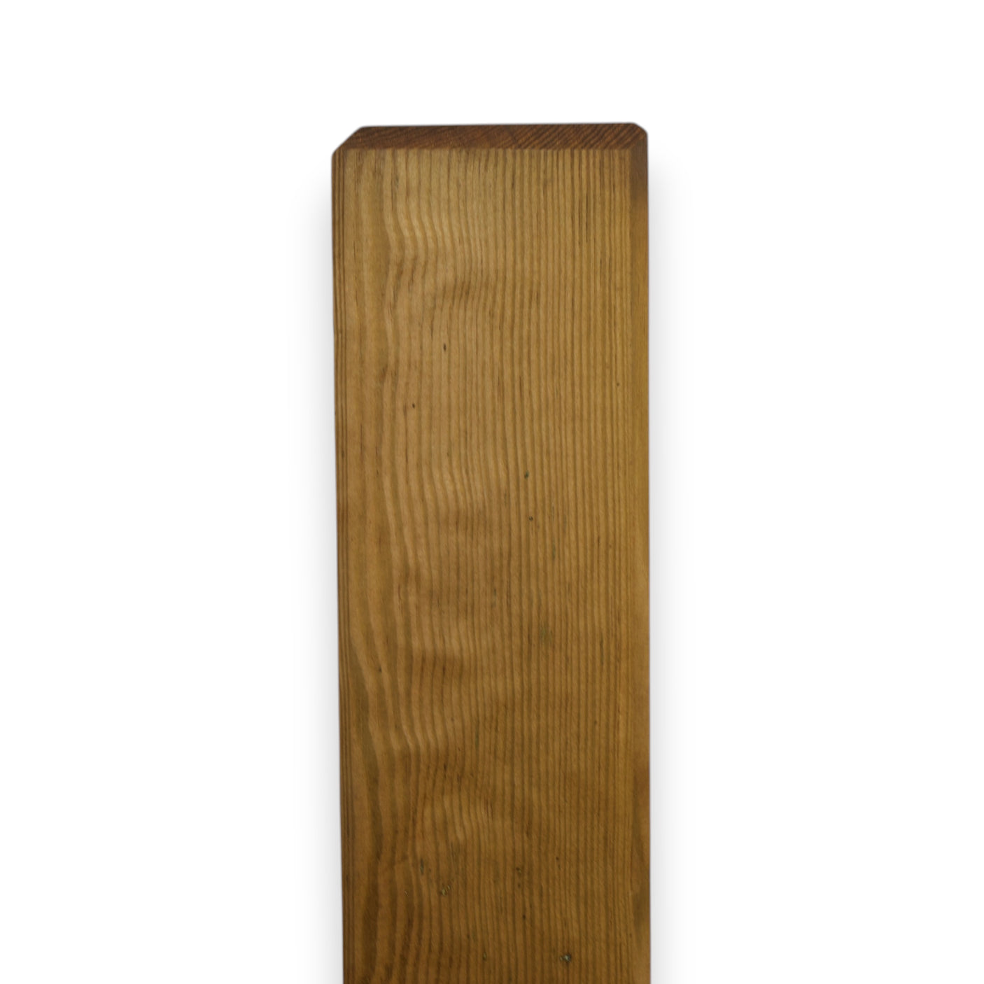 Vierkantpfosten stumpf  - Kiefer - KDI Braun